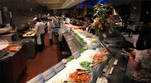 Todai seafood och sushi buffé i Las Vegas Restaurangen Todai seafood och sushi buffé i Las Vegas