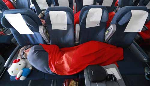 flyg_sas_till_newark flygresa mot Las Vegas