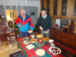 Mycket på dessertbordet