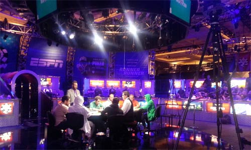 WSOP las Vegas finalbord