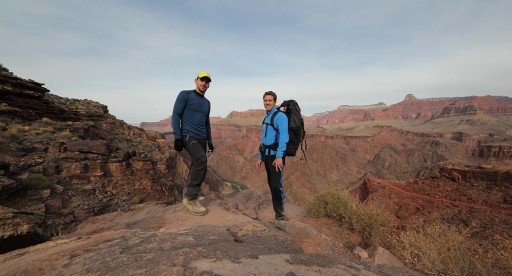Vandring i södra Grand Canyon