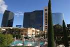 Bellagio och Cosmopolitan pool Las Vegas