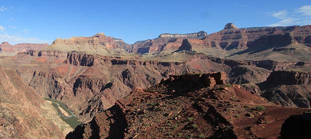 Utsikt över södra Grand Canyon